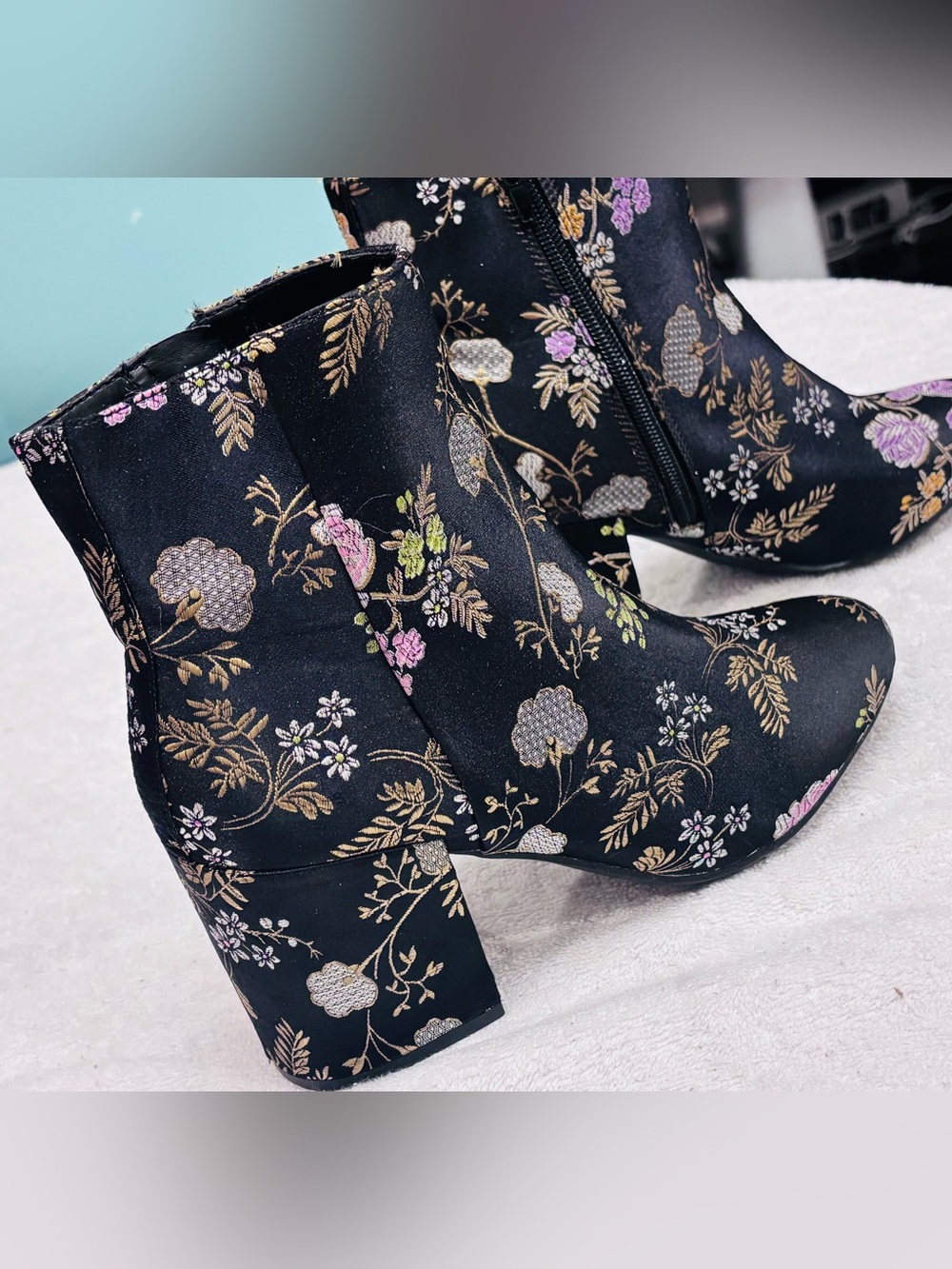 Brand New Premium Ankle Boots by BAR III - Size 7M - heel 3 Inches - Box 17